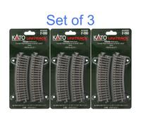 Kato 2-280 curved line R370-22.5° 4 pcs HO Gauge Model Train Supplies New