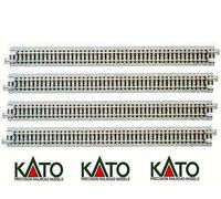 Gaugemaster Ground Level 248mm Straight Track