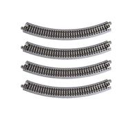 NEW N Kato #20-100 Unitrack 9 3/4"r R249-45 Curved Track 4 Pieces