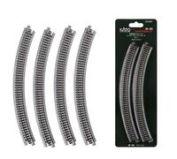 KATO 20-120 N Gauge 315mm 12 3/8 Curved Track R315-45° 4-Pack Unitrack from Japa