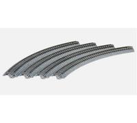 KATO 20-132 Set N.4 Curved Tracks With Ballast At 45° Mm.348 UNITRACK Scale-N
