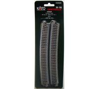 Kato 20-150 718mm (28 1/4') 15 Curve Track R718-15 (N scale) 4pcs