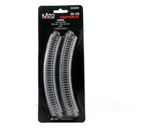 Kato 20-170 N Gauge Unitrack (R216-45) Curved Track 45 Degree 4pcs