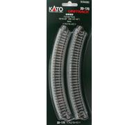 Kato 20-170 N Gauge Unitrack (R216-45) Curved Track 45 Degree 4pcs