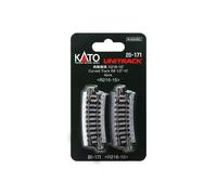 KATO 20-171 Unitrack Curve Track R216mm 15-Degree 4-Piece Set N Scale