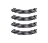 Kato 20-172 N Gauge Unitrack Compact (R183-45) Curved Track 45 Degree 4pcs