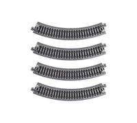 Kato 20-172 N Gauge Unitrack Compact (R183-45) Curved Track 45 Degree 4pcs