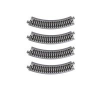 Kato 20-174 Unitrack Compact (R150-45) Curved Track 45 Degree 4pcs