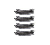 Kato 20-176 N Gauge Unitrack Compact (R117-45) Curved Track 45 Degree 4pcs