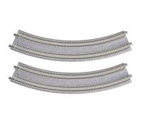 Kato 20-181 Unitrack (R414/381-45PC) CS Dual Curved Track 2pcs