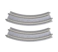 NEW N GAUGE KATO UNITRACK 20-183 SUPERELEVATED CURVE DOUBLE TRACK 315/282MM