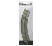 Kato 20-187 Unitrack (WR414/381-45S) Slab Dual Curved Track 2pcs (US IMPORT)