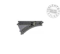 Kato N Scale Compact Left Hand Electric Turnout R150mm 45 Degree, Unitrack