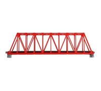 Kato 20-430 Single Track Truss Girder Bridge 248mm Red
