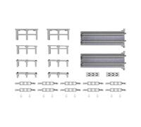 Kato N Scale Double Track Standard Incline Pier Set Green