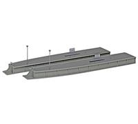 Kato 23-176 Unitrack Island Platform End C (Pre-Built) N Gauge