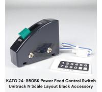 KATO 24-850BK Power Feed Control Switch Unitrack N Scale Layout Black Accessory
