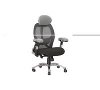 Kato 24 Hour Mesh High Back Office Operator Office Chair (Grey/Black), Fully Installed