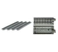 KATO 7078002 Scale N Code 80: Track Length 186 Mm (Pack Of 4 Pieces)
