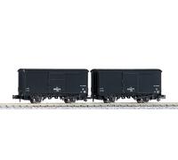 KATO 8029 N Gauge Worm 90000 2-Car Model Railway Freight Car