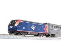 Kato ALC-42 Charger Amtrak Superliner 4 Car Train Pack K10-1788 N Gauge