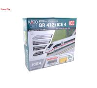 Kato DBAG BR412 ICE4 German Stripe Train Set VI 1:160 Scale, N Gauge
