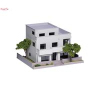 Kato Diotown House 7410 N.Claremont Grey (Pre-Built) 1:150 Scale, N Gauge