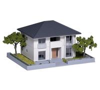 Kato Diotown House 742 Evergreen Terrace White (Pre-Built) K23-404D N Gauge