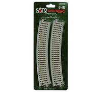 KATO H0 Unitrack 2-220 Curved Track Pack of 4