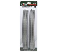 KATO HO Gauge 2-331 R1606-11.25° Concrete Tie Large-Radius Curve Track 4pcs