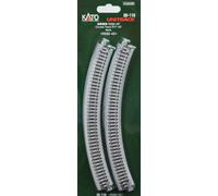 Kato K20-110 N Gauge Unitrack (R282-45) Curved Track 45 Degree (Pack Of 4)