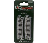 KATO N Gauge 20-121 Curved track R315-15 ° (4 pieces) / Railway Model Supplies