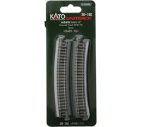 Gaugemaster Ground Level Radius 481mm Curved Track 15 Deg. (4)