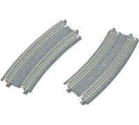 KATO N Gauge 20-182 Double Track Approach Line R414 / 381-22.5 ° Railway Model