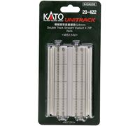 KATO N Gauge 20-422 Double Track Elevated Straight Line 124mm (2pcs) / Japan