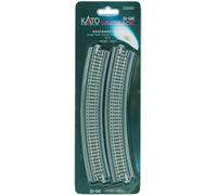 KATO N Gauge 20-540 Single track Elevated curved track R381-30 ° (2 pcs)