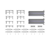 Kato Unitrack Pier Set 23-048 – N Gauge Double Track Standard Incline – Green