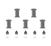 KATO N Gauge Bridge Piers No. 5, Pack of 5, 23-017-1, Railway Model Supplies