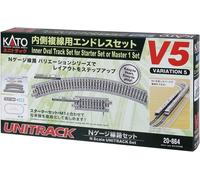 KATO N Gauge Inner Double Track Endless Set V5 20-864 Railway Model Rail Set