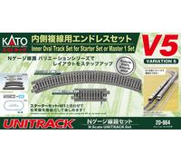 KATO N Gauge Inner Double Track Endless Set V5 20-864 Railway Model Rail Set