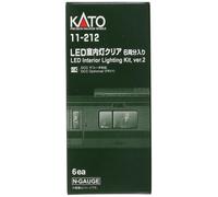 KATO N gauge LED interior light clear 6-car set 11-212 Railway model supplies