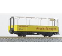 KATO N Gauge Rhaetian Railway Open Panoramic Passenger Carriage B2101 5253-2 Model Railway Passenger Car