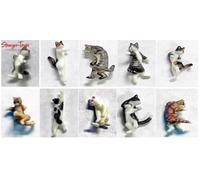 Kato Ninja Cats (10) Figure Set 1:87 Scale, HO Scale