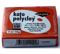 Kato Polymer Clay Oven Jewelry Craft Bake Polyclay Bar Art Van Aken 2 Oz (METALLIC COPPER)