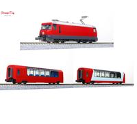 Kato 10-2026 RhB Ge4/4 Glacier Express Train Pack VI