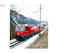 Kato RhB Ge4/4 III 643 Electric Locomotive VI 1:160 Scale, N Scale
