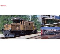 Kato 10-1987 RhB Ge6/6 I 415 Electric Passenger Train Pack IV