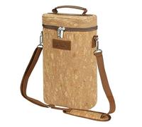 Kato Tirrinia Insulated Wine Cooler Bag Leakproof Padded Portable Wine Carrier with Shoulder Strap 2 Bottle Wine Bag for Camping Travel Beach Picnic Wine Lovers Gift Coffee