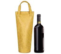 Kato Tirrinia Wine Cooler Picnic Bag, Single Bottle Wine Carrier Insulated, Padded Thermal Wine Tote Bag for Beach