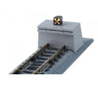 Kato Unitrack (S66B-ALT) Straight Track with Buffer Stop 66mm N Gauge 20-063